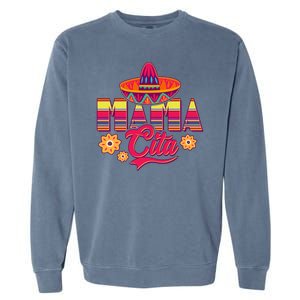 Cinco De Mayo Mama Cita Garment-Dyed Sweatshirt