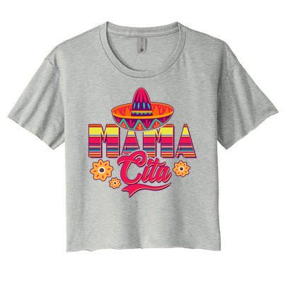 Cinco De Mayo Mama Cita Women's Crop Top Tee