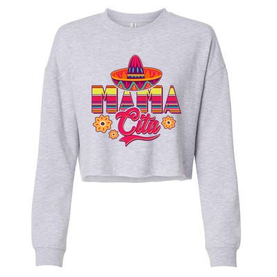 Cinco De Mayo Mama Cita Cropped Pullover Crew