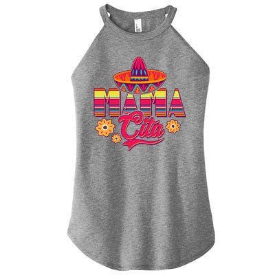 Cinco De Mayo Mama Cita Women's Perfect Tri Rocker Tank