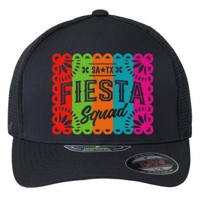 Cinco De Mayo 2024 Fiesta Squad Fiesta San Antonio Texas Flexfit Unipanel Trucker Cap