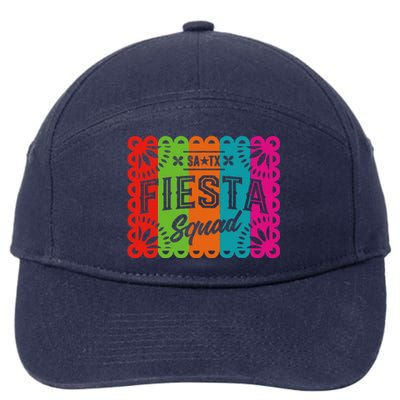 Cinco De Mayo 2024 Fiesta Squad Fiesta San Antonio Texas 7-Panel Snapback Hat