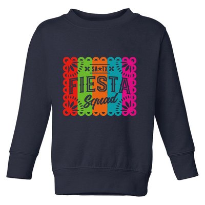 Cinco De Mayo 2024 Fiesta Squad Fiesta San Antonio Texas Toddler Sweatshirt
