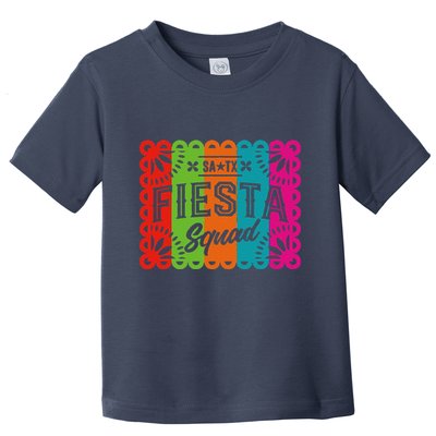 Cinco De Mayo 2024 Fiesta Squad Fiesta San Antonio Texas Toddler T-Shirt