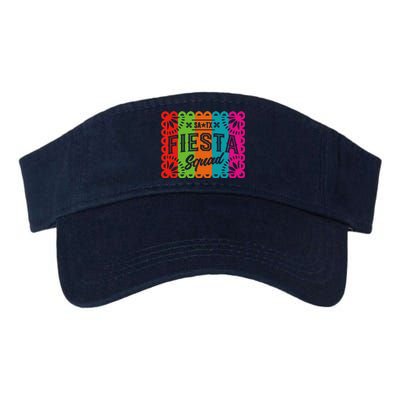 Cinco De Mayo 2024 Fiesta Squad Fiesta San Antonio Texas Valucap Bio-Washed Visor