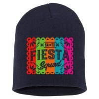 Cinco De Mayo 2024 Fiesta Squad Fiesta San Antonio Texas Short Acrylic Beanie