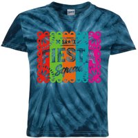 Cinco De Mayo 2024 Fiesta Squad Fiesta San Antonio Texas Kids Tie-Dye T-Shirt