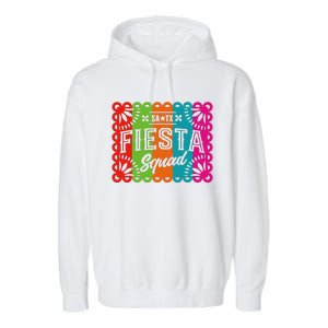 Cinco De Mayo 2024 Fiesta Squad Fiesta San Antonio Texas Garment-Dyed Fleece Hoodie