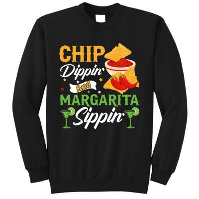 Cinco De Mayo Chip Dippin And Margarita Sippin Sweatshirt