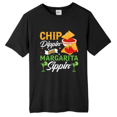 Cinco De Mayo Chip Dippin And Margarita Sippin Tall Fusion ChromaSoft Performance T-Shirt