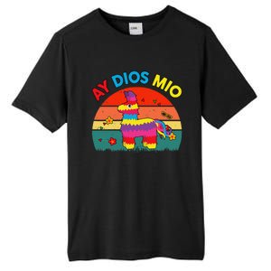 Cinco De Mayo Ay Dios Mio Let Fiesta Funny Mexican Tall Fusion ChromaSoft Performance T-Shirt