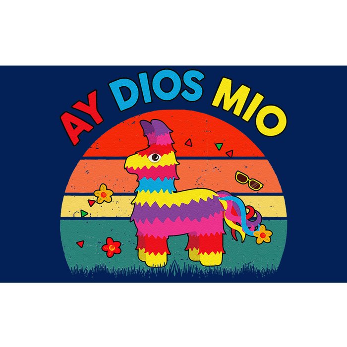 Cinco De Mayo Ay Dios Mio Let Fiesta Funny Mexican Bumper Sticker