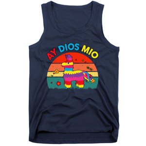 Cinco De Mayo Ay Dios Mio Let Fiesta Funny Mexican Tank Top