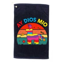 Cinco De Mayo Ay Dios Mio Let Fiesta Funny Mexican Platinum Collection Golf Towel