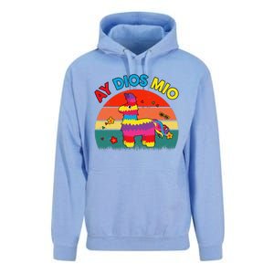 Cinco De Mayo Ay Dios Mio Let Fiesta Funny Mexican Unisex Surf Hoodie