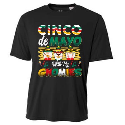 Cinco De Mayo With My Gnomies Mexican Gnome Lovers T Cooling Performance Crew T-Shirt