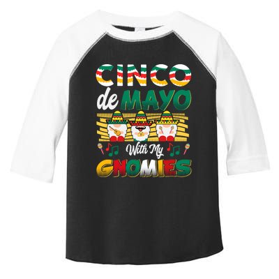 Cinco De Mayo With My Gnomies Mexican Gnome Lovers T Toddler Fine Jersey T-Shirt