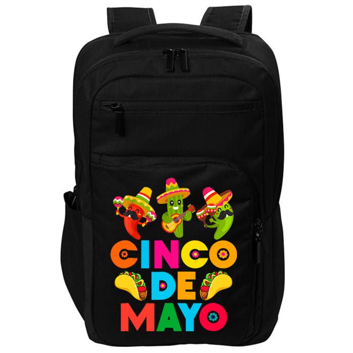 Cinco De Mayo Fiesta Surprise Camisa 5 De Mayo Viva Mexico Impact Tech Backpack