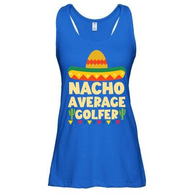 Cinco De Mayo Mexican Golf Gift Nacho Average Golfer Cute Gift Ladies Essential Flowy Tank