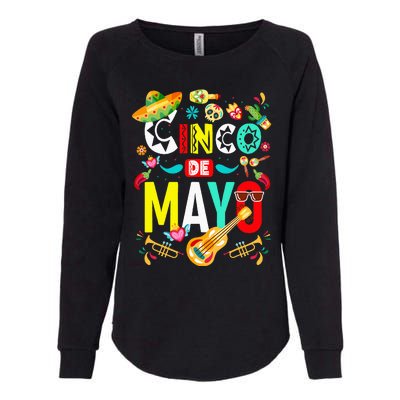 Cinco De Mayo Mexican Fiesta 5 De Mayo Womens California Wash Sweatshirt