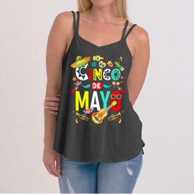 Cinco De Mayo Mexican Fiesta 5 De Mayo Women's Strappy Tank