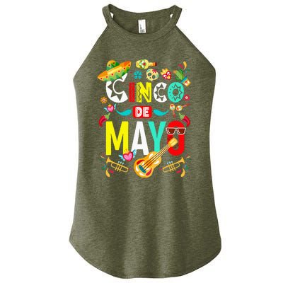 Cinco De Mayo Mexican Fiesta 5 De Mayo Women's Perfect Tri Rocker Tank