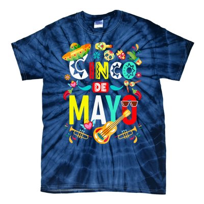 Cinco De Mayo Mexican Fiesta 5 De Mayo Tie-Dye T-Shirt