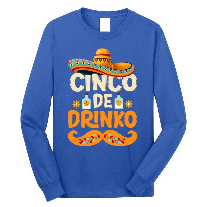 Cinco De Mayo Mexican Cinco De O Fiesta Meaningful Gift Long Sleeve Shirt