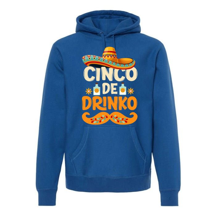 Cinco De Mayo Mexican Cinco De O Fiesta Meaningful Gift Premium Hoodie