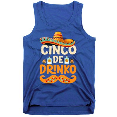 Cinco De Mayo Mexican Cinco De O Fiesta Meaningful Gift Tank Top