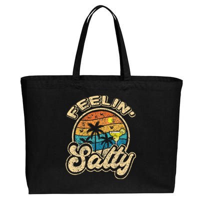 Cinco De Mayo Feeling Salty Gifts Margarita Cotton Canvas Jumbo Tote