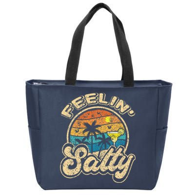 Cinco De Mayo Feeling Salty Gifts Margarita Zip Tote Bag