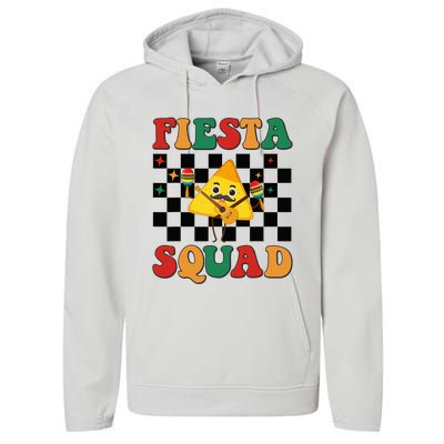 Cinco de Mayo Fiesta Squad Performance Fleece Hoodie