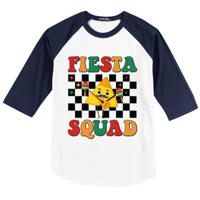 Cinco de Mayo Fiesta Squad Baseball Sleeve Shirt