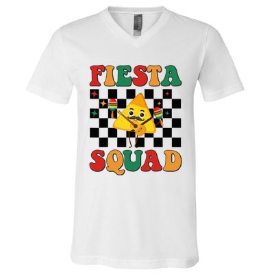 Cinco de Mayo Fiesta Squad V-Neck T-Shirt