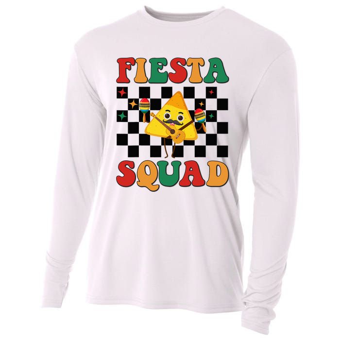 Cinco de Mayo Fiesta Squad Cooling Performance Long Sleeve Crew