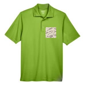 Cinco De Mayo Fiesta Pattern Men's Origin Performance Pique Polo