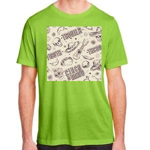 Cinco De Mayo Fiesta Pattern Adult ChromaSoft Performance T-Shirt