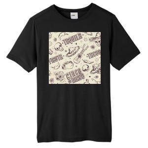 Cinco De Mayo Fiesta Pattern Tall Fusion ChromaSoft Performance T-Shirt