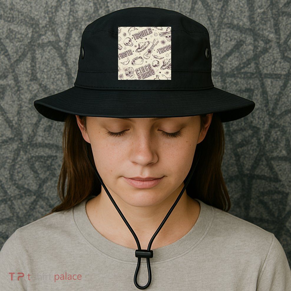Cinco De Mayo Fiesta Pattern Bucket Hat