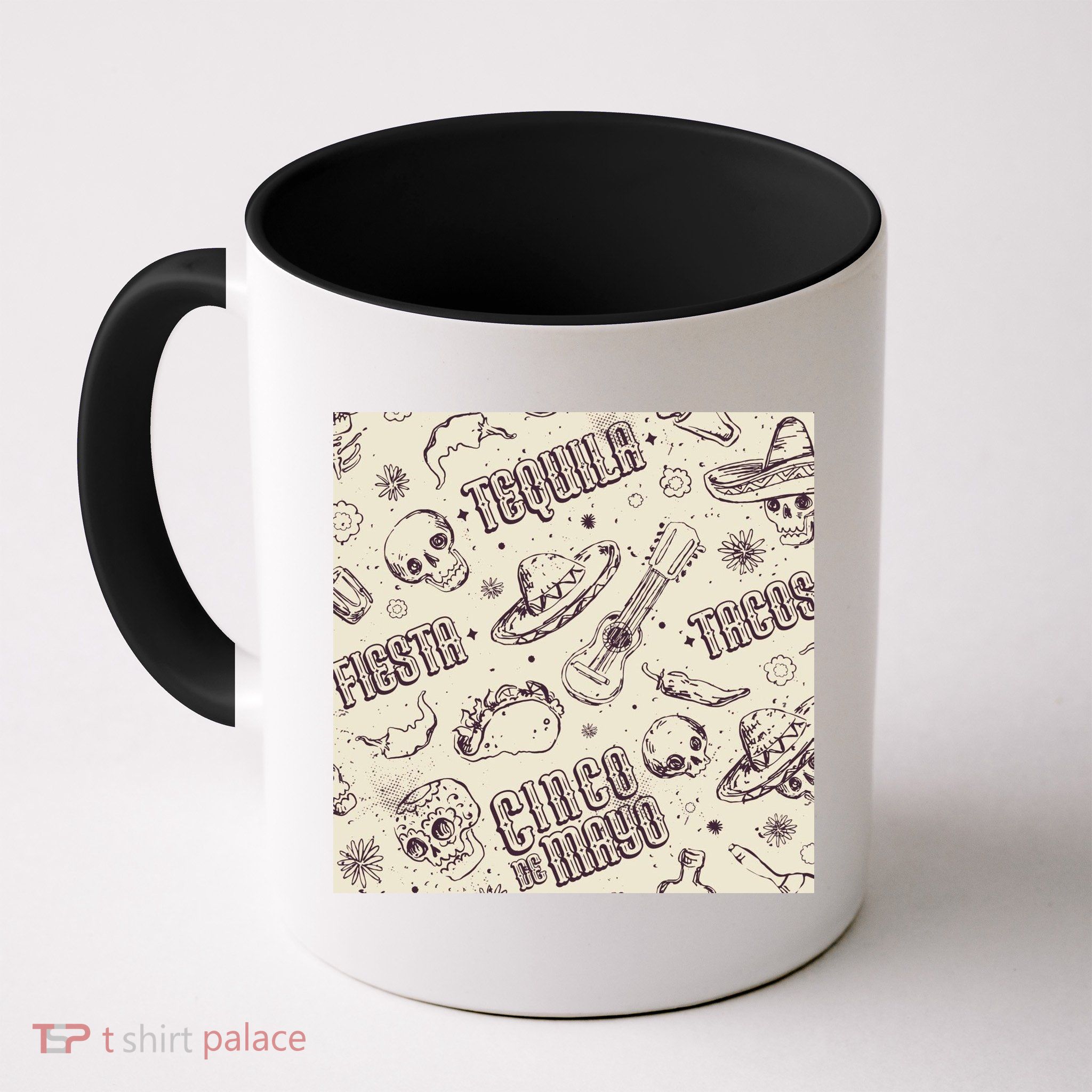 Cinco De Mayo Fiesta Pattern Mug