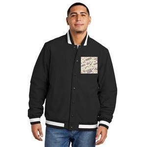 Cinco De Mayo Fiesta Pattern Insulated Varsity Jacket