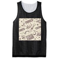 Cinco De Mayo Fiesta Pattern Mesh Reversible Basketball Jersey Tank