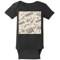 Cinco De Mayo Fiesta Pattern Baby Bodysuit