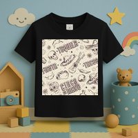 Cinco De Mayo Fiesta Pattern Toddler T-Shirt