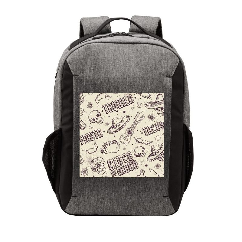 Cinco De Mayo Fiesta Pattern Vector Backpack