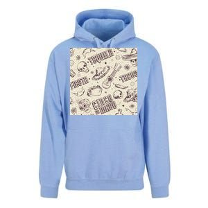 Cinco De Mayo Fiesta Pattern Unisex Surf Hoodie