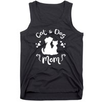 Cat & Dog Mom Tee Cat Mom Kitty Puppy Lover Owner Fan Gift Pullover Hoodie Tank Top