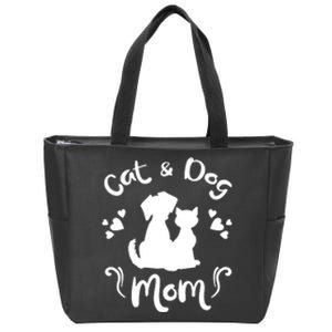 Cat & Dog Mom Tee Cat Mom Kitty Puppy Lover Owner Fan Gift Pullover Hoodie Zip Tote Bag