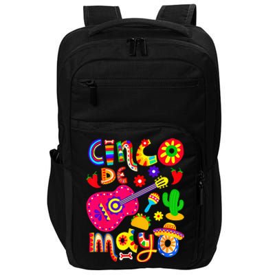 Cinco De Mayo Mexican Fiesta 5 De Mayo Impact Tech Backpack